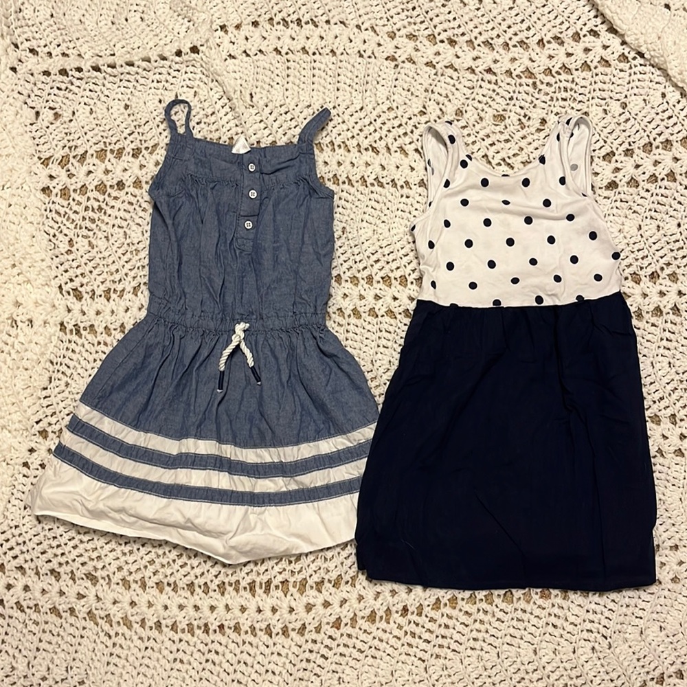 Carters sz 5 sundress, Old Navy sz 5 sundress, perfect preowned condition